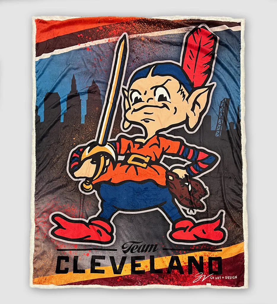 Team Cleveland Blanket