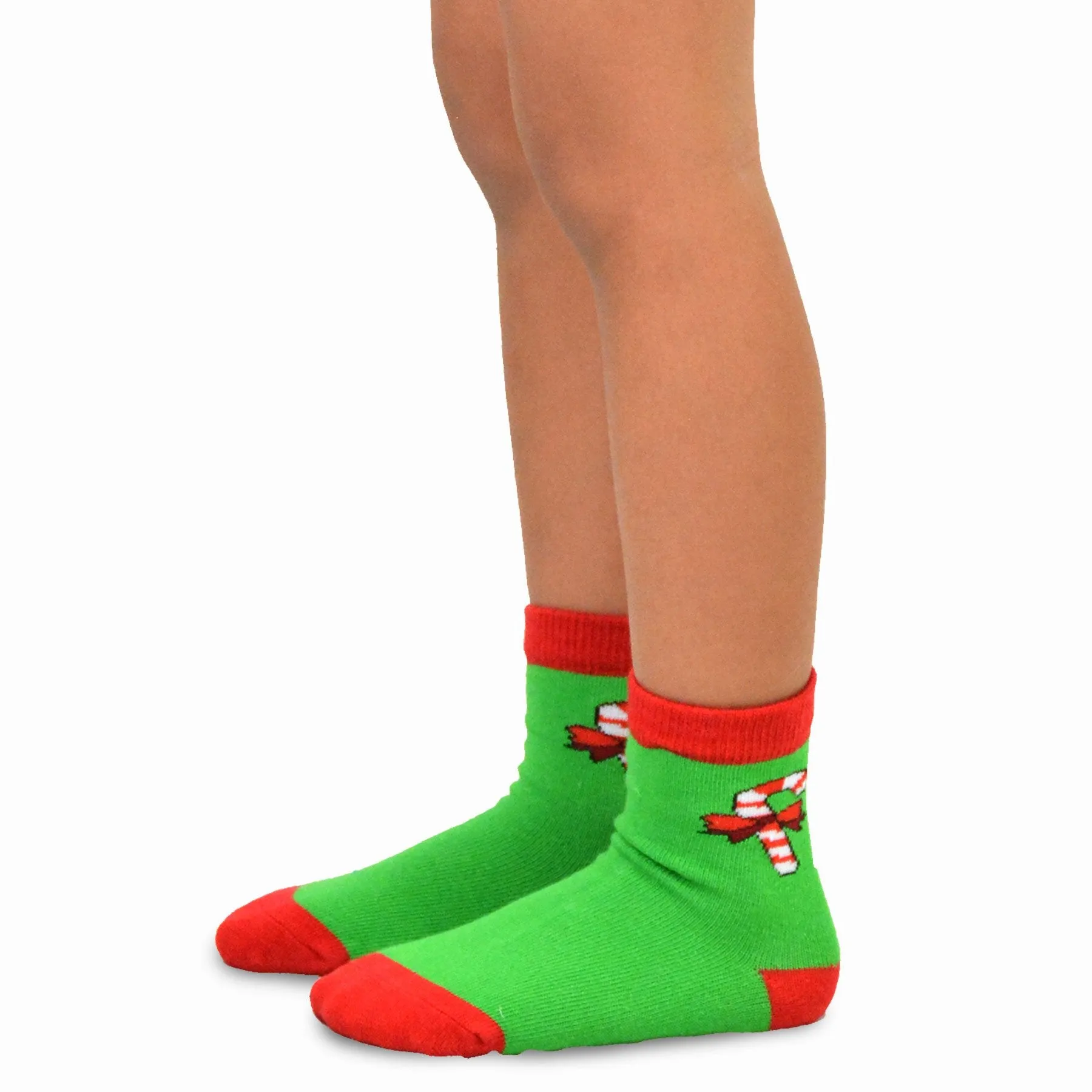 TeeHee Socks Kid's Christmas Cotton Short Crew Assorted 3-Pack (11310)