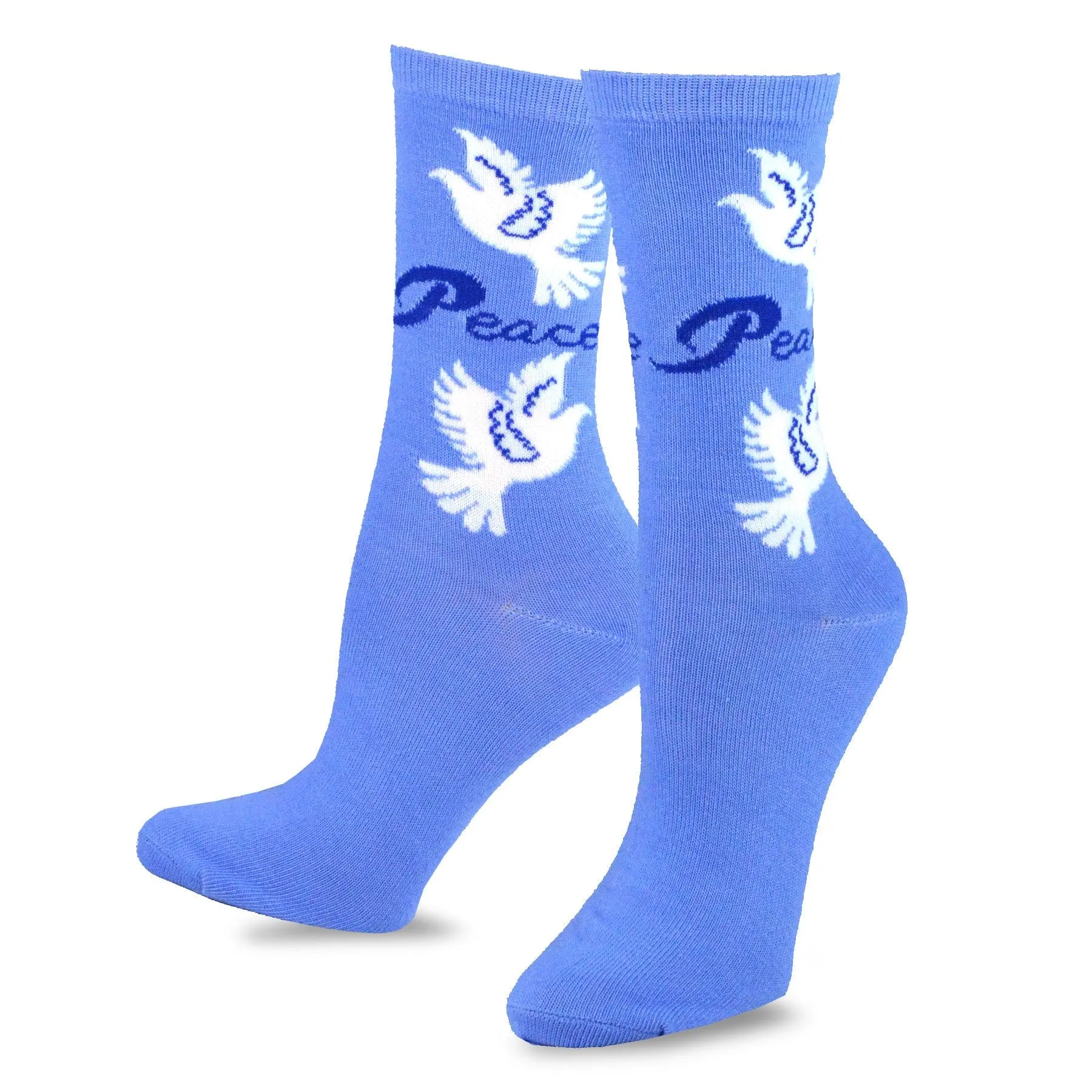 TeeHee Socks Women's Christmas Polyester Crew Assorted 4-Pack (11311)