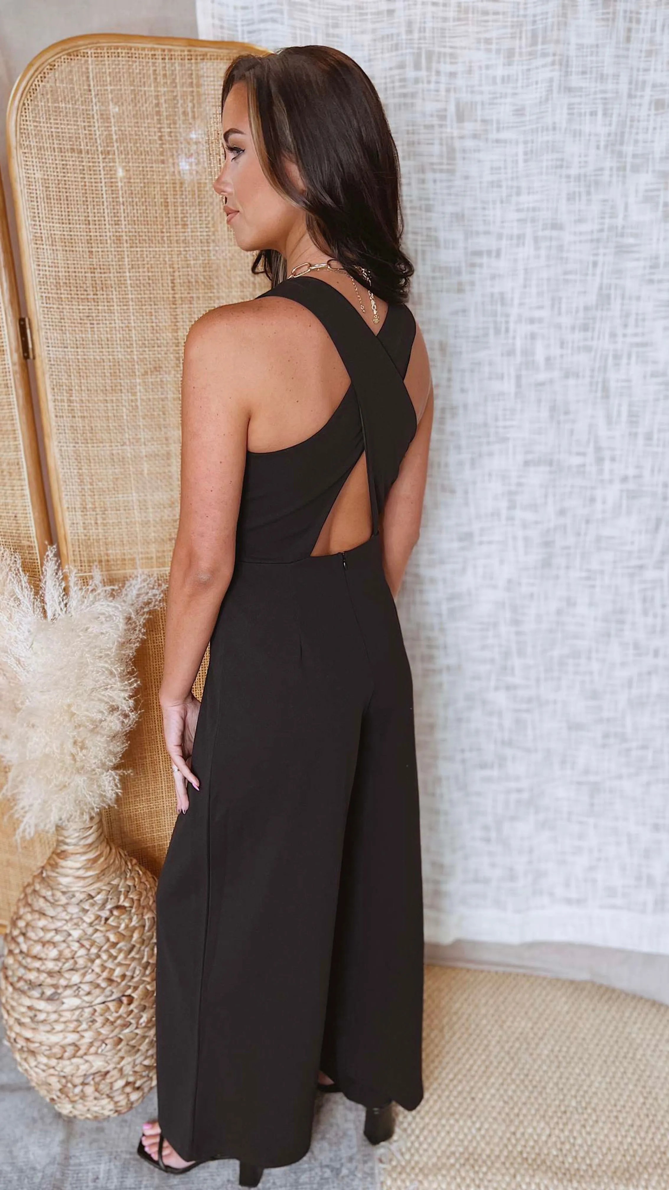 The Ash Open Back Jumpsuit