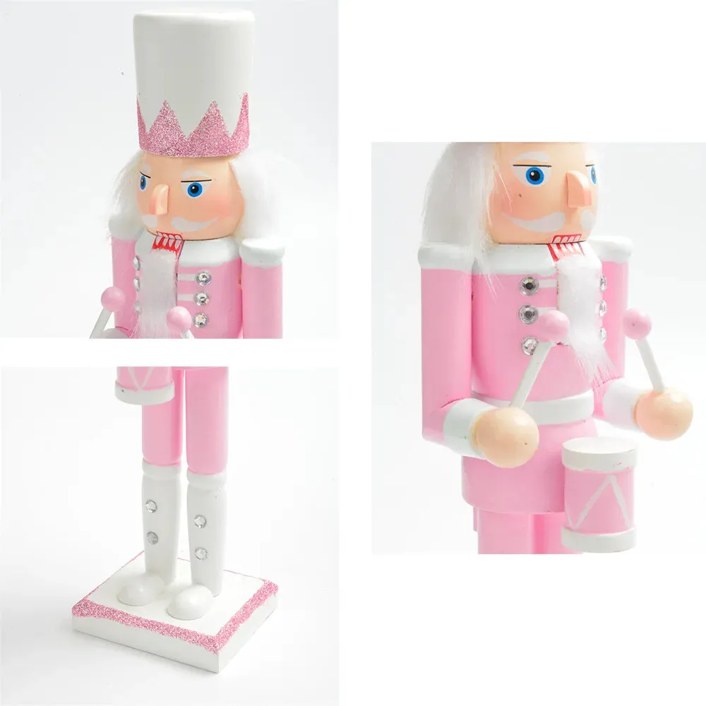 The Pink Nutcracker Soldier Figurines