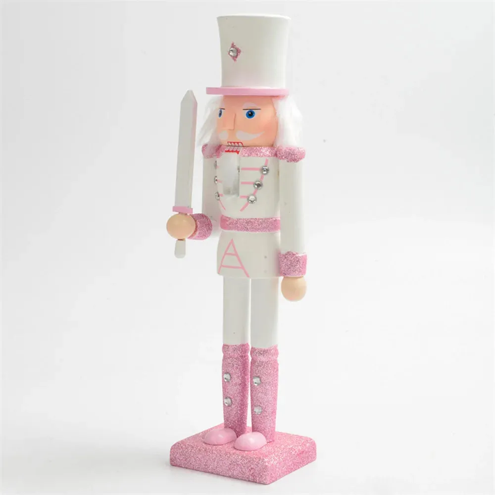 The Pink Nutcracker Soldier Figurines