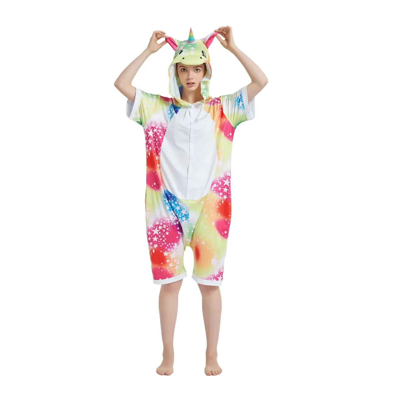 Yellow Bright Sky Adult Summer Onesie