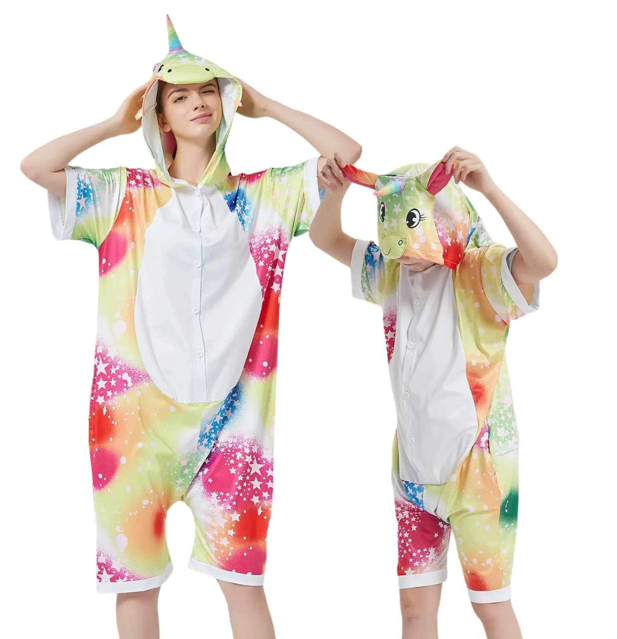 Yellow Bright Sky Adult Summer Onesie